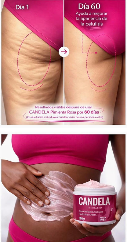 Crema Reductora de Estrías y Celulitis CANDELA