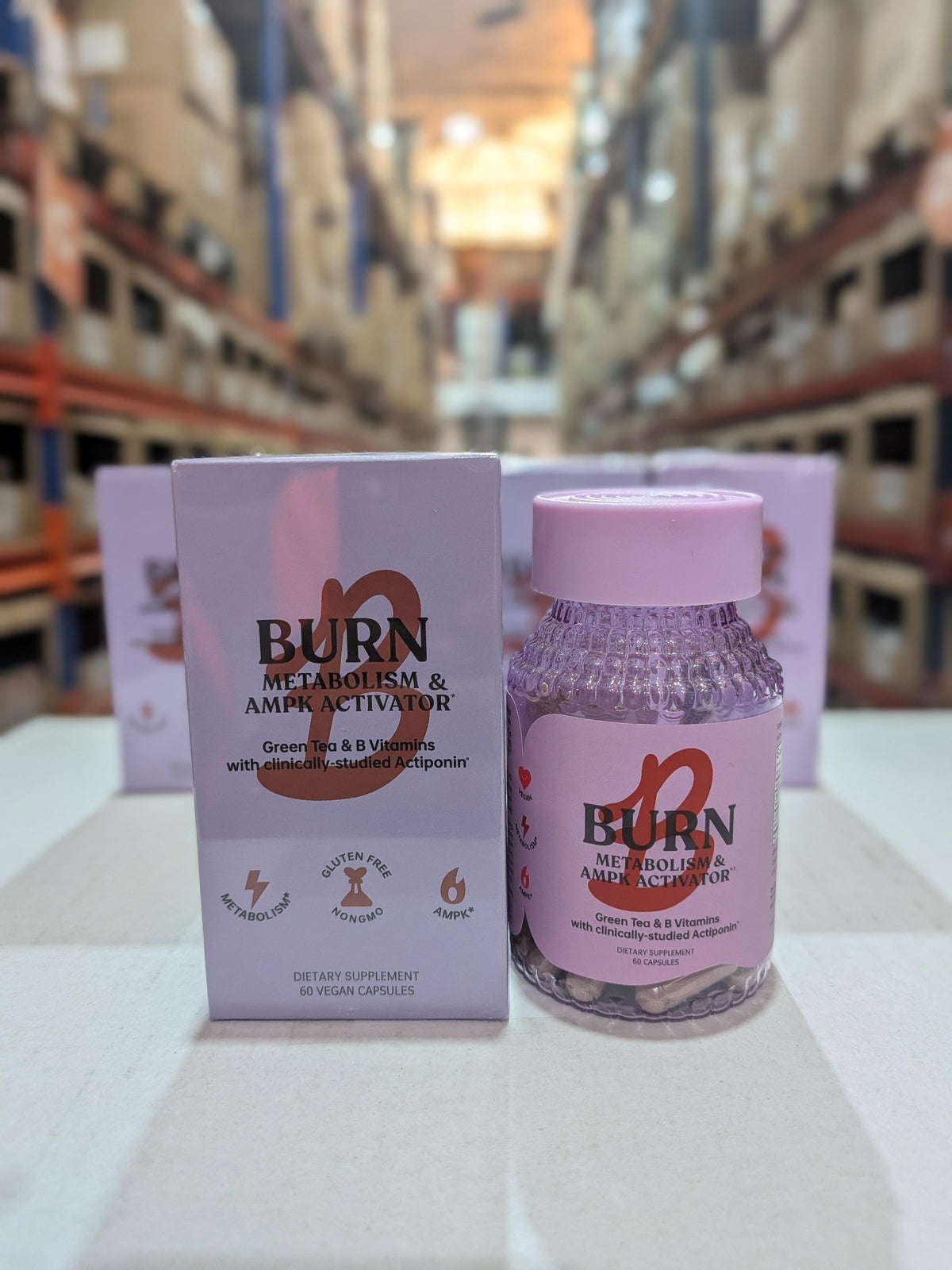 Activador Metabólico BURN: Suplemento Natural para Quemar Grasa Localizada Y Estimular la AMPK